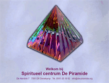 Tablet Screenshot of de-piramide.org